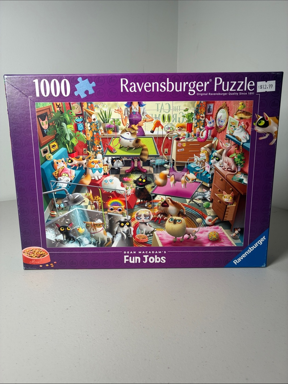 Ravensburger Purple Box 'Fun Jobs' 1000-Piece Puzzle